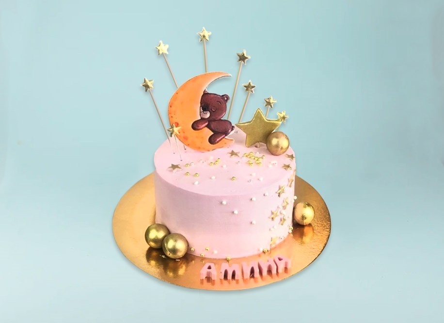Бисквитный торт «Мишка» на день рождения | Домашний кондитер Никита | Дзен