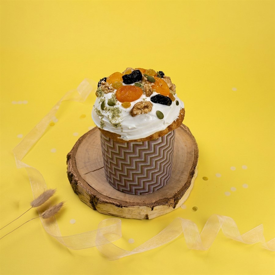 Кулич на опаре Традиционный Время Пасхи маленький - фото 103315