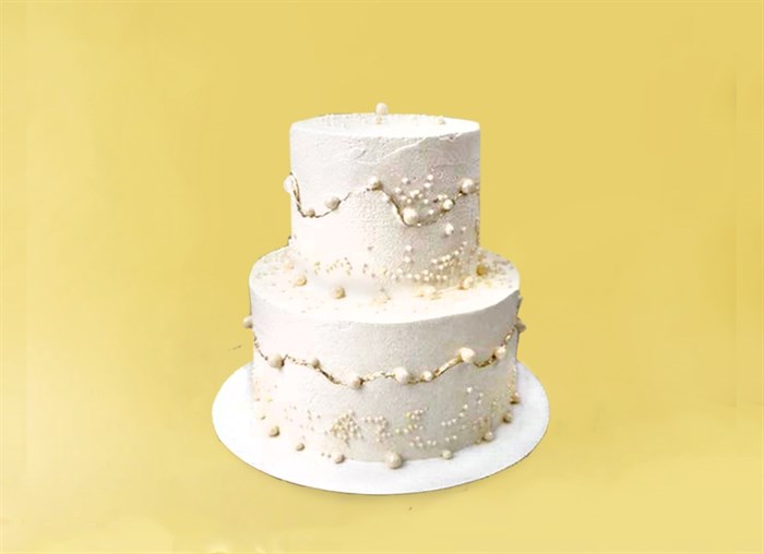 Свадебный торт в стиле Минимализм - фото 12401