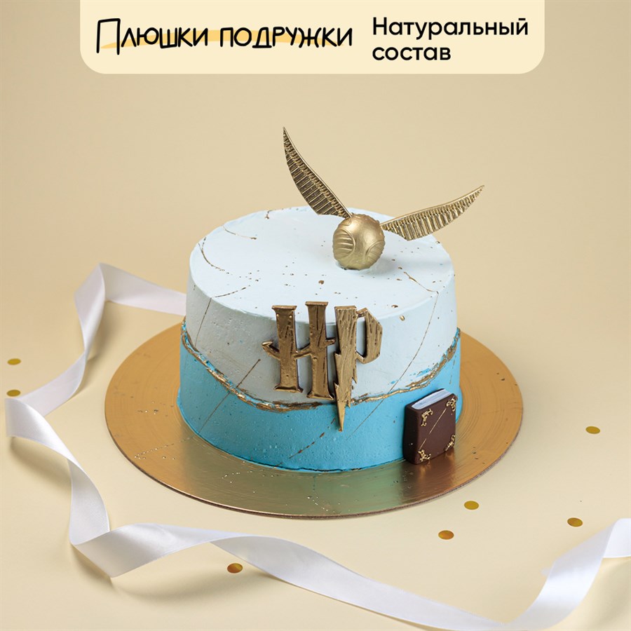 Торт на день рождения Волшебный урок 1,7 кг - фото 124708