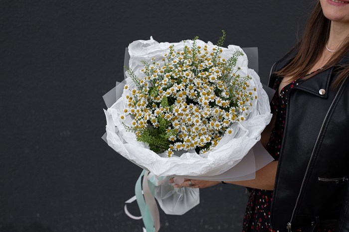 Букет цветов Ромашковое поле - фото 13703