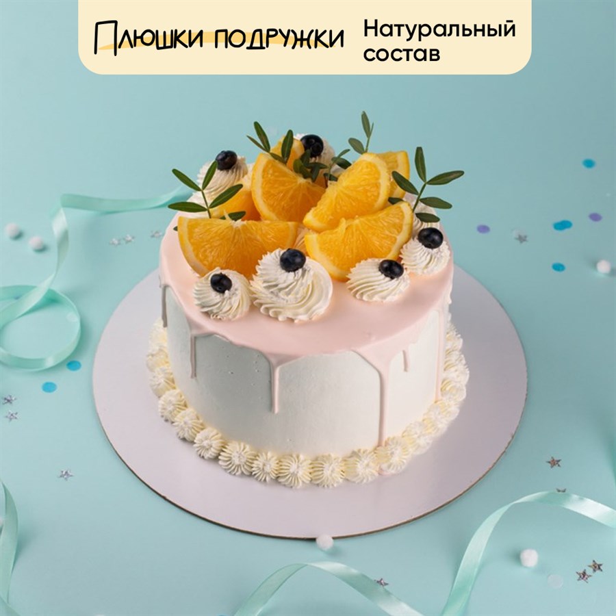 торт с ягодами