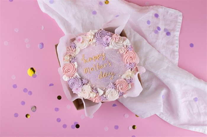 Бенто-торт Mothers day pink - фото 14251