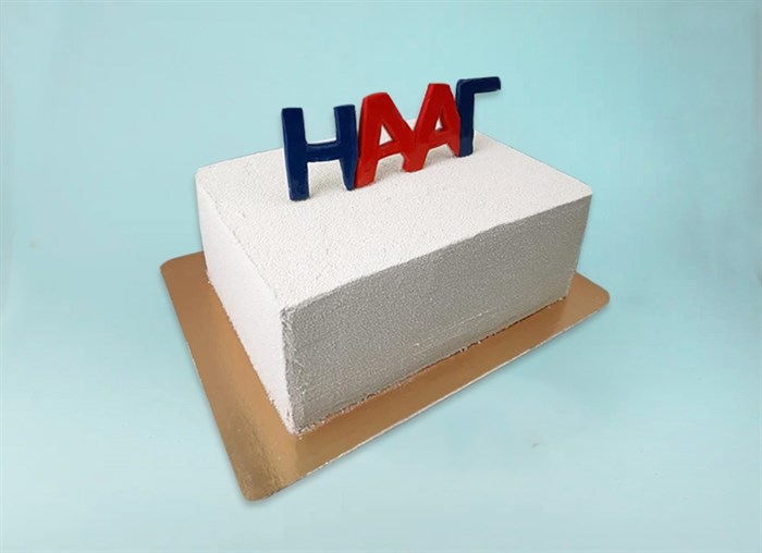 Торт корпоративный  с логотипом №2, 7 кг - фото 14494