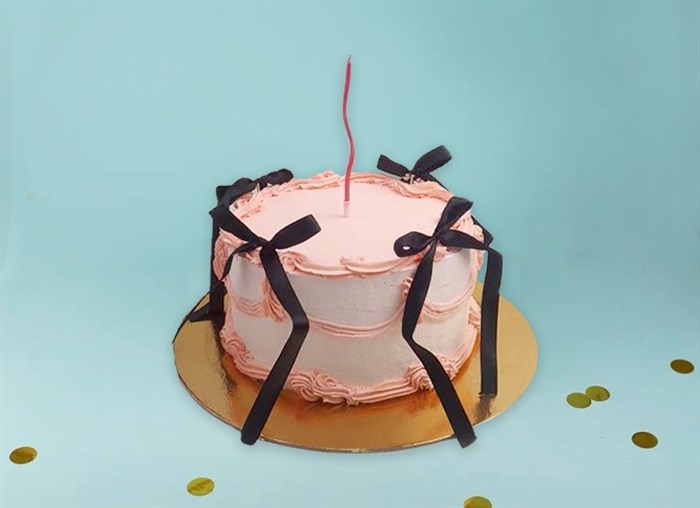 Торт Подарочный Бантики для девочки 2 кг - фото 15516