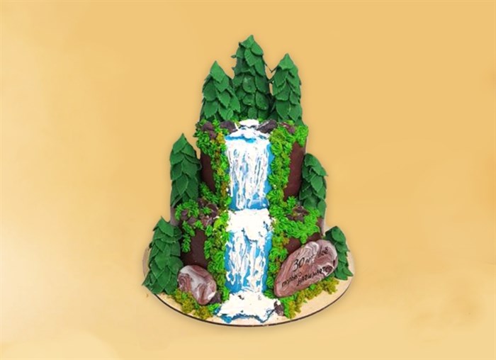 Торт Подарочный Водопад 4кг - фото 15528