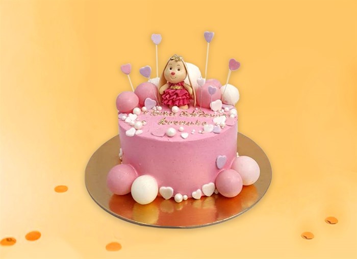 Торт Подарочный Зайка для девочки 2кг - фото 15561