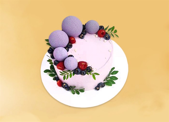Торт Подарочный Лиловое настроение 2кг - фото 16458