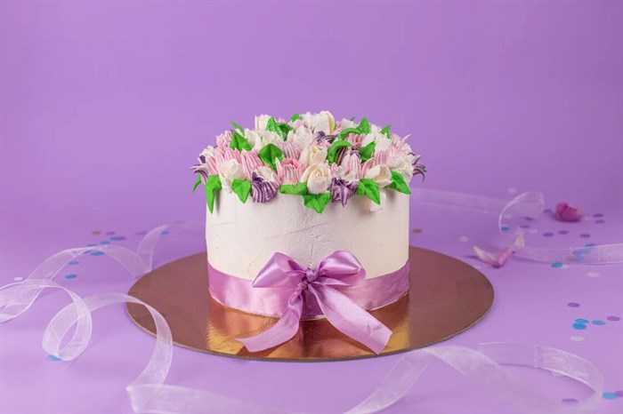 Торт Подарочный Букет тюльпанов - фото 16733