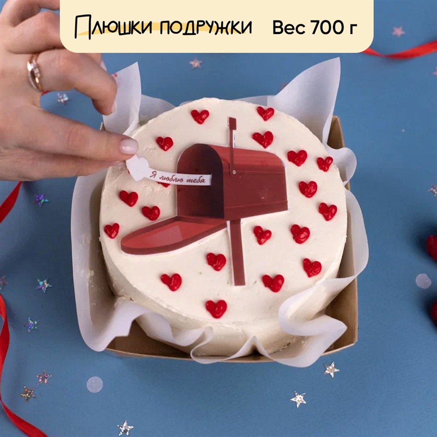 бенто торт на 14 февраля