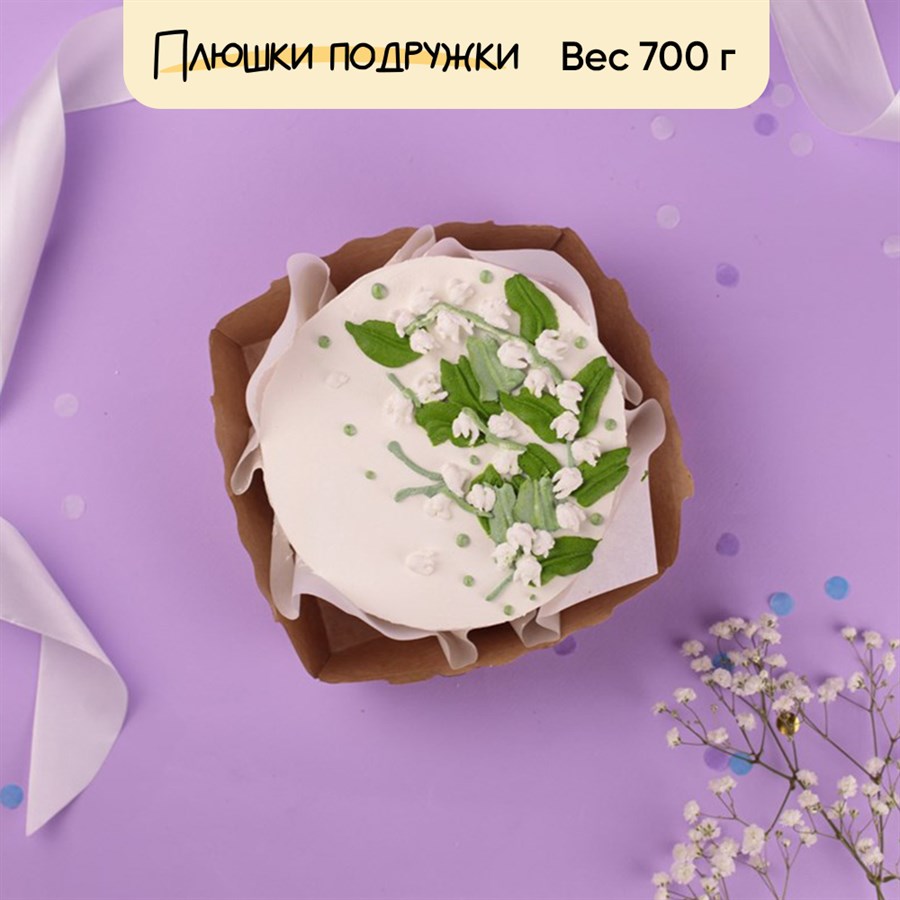 Бенто-торт на 8 марта Ландыши - фото 73701