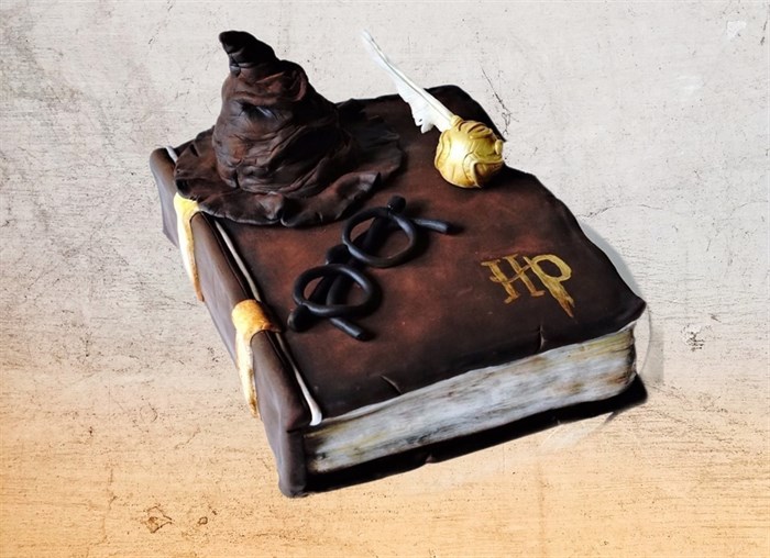 Торт подарочный Гарри поттер Книга предсказаний - фото 7792