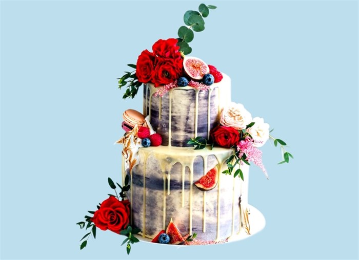 Свадебный торт Ты мой навеки - фото 7896