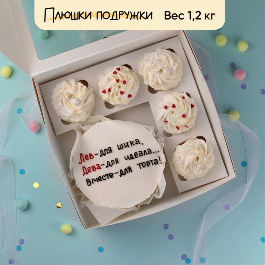 Бенто-торт и капкейки приколы со знаком зодиака Лев и Дева Вместе! - фото 79776