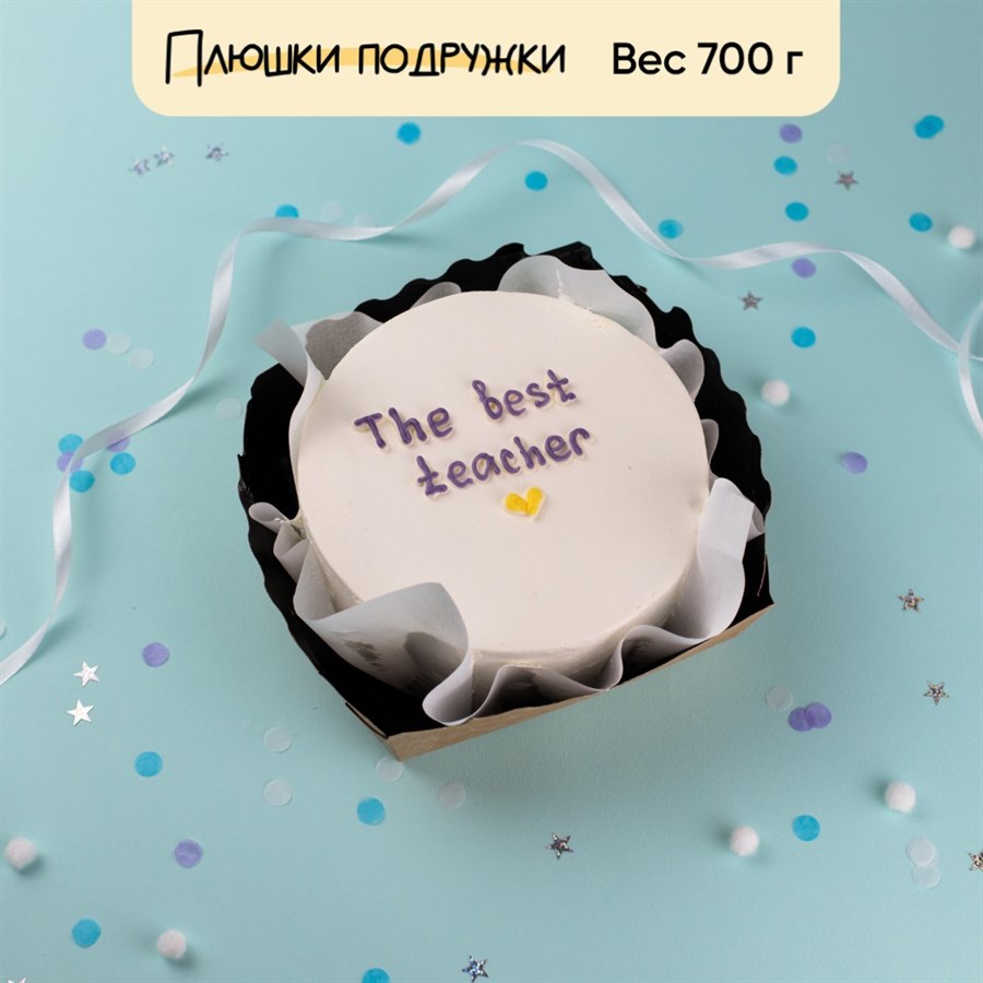 Бенто-торт на день учителя The best teacher - фото 85709