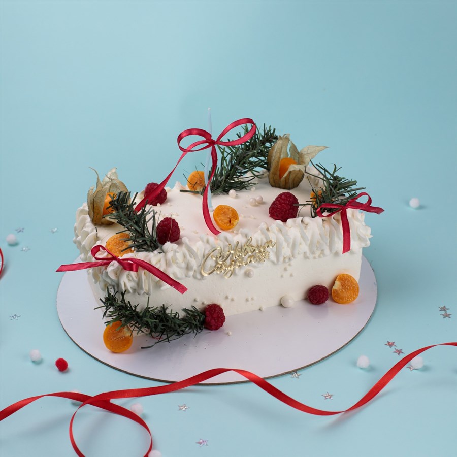 Торт на новый год "Новогодний Поцелуй" - фото 86769