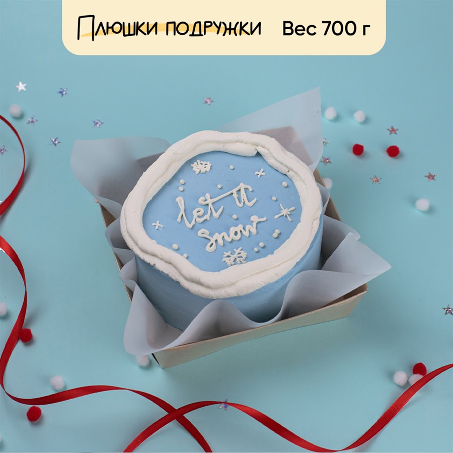 Бенто-торт Первый снег - фото 86786
