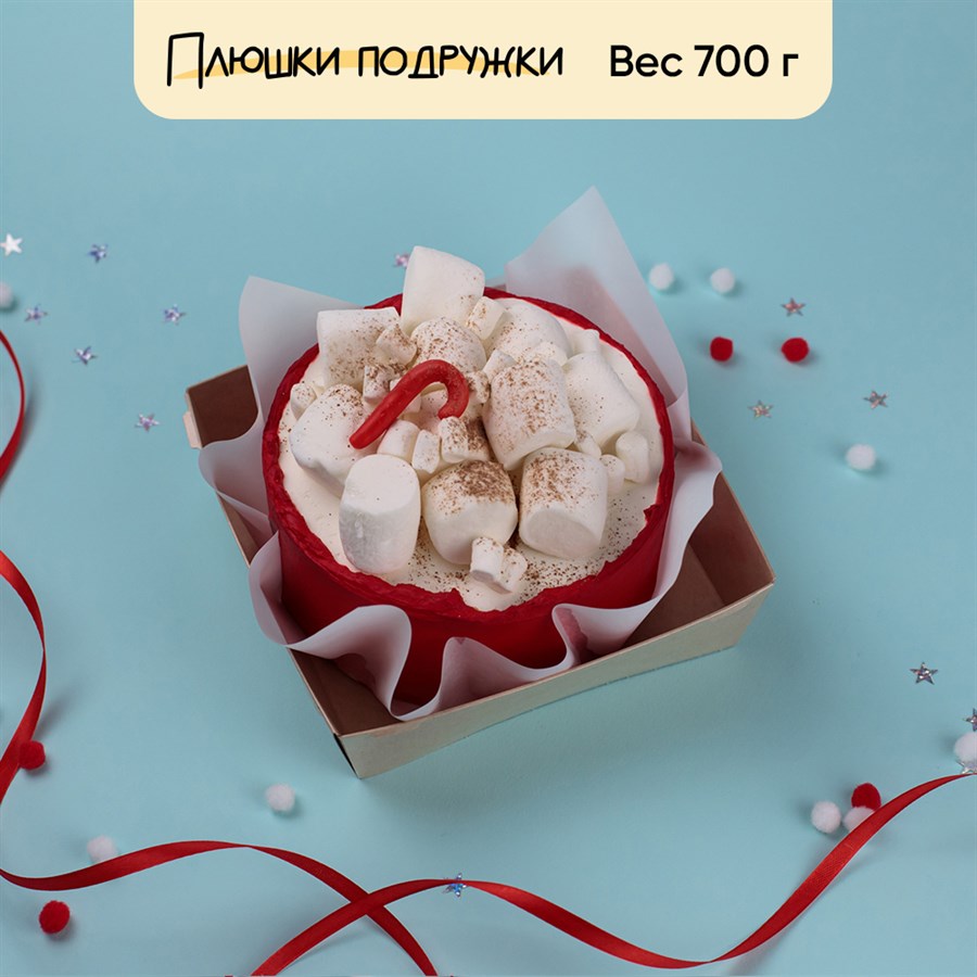 Бенто-торт Праздничный зефир - фото 86788