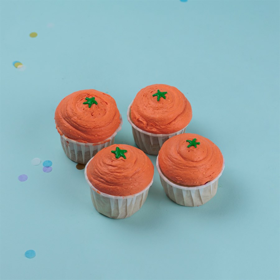 Набор новогодних капкейков 4 шт - фото 86860