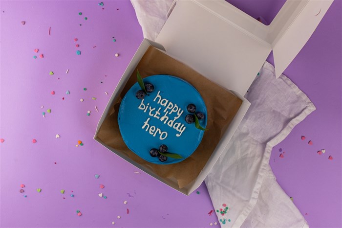 Бенто-торт Happy birthday hero - фото 8855