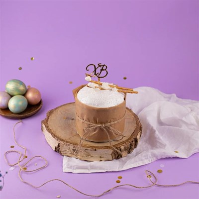 Кулич творожный с начинкой Верба 450 г