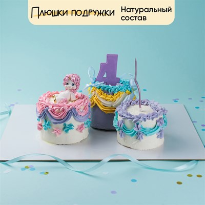 Набор бенто-тортов на подложке Ассорти вкусов 1,2кг