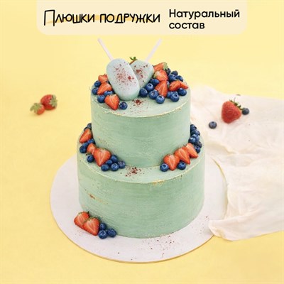 Торт свадебный двухъярусный Аромат весны воздушный 5кг