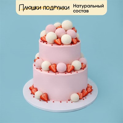 Торт двухъярусный на день рождения Салют 6кг