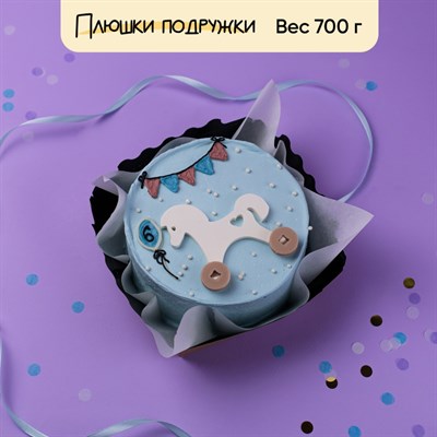 Бенто-торт с лошадкой праздничный