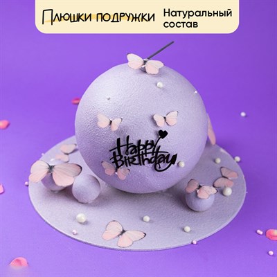 Торт Подарочный Бомба с бабочками