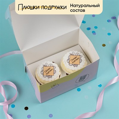 капкейки с логотипом