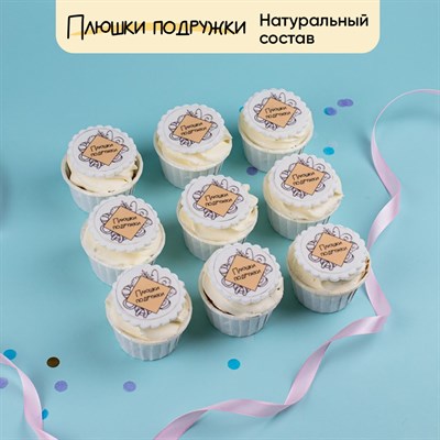 капкейки с логотипом
