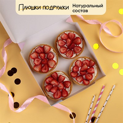 тарталетки с клубникой