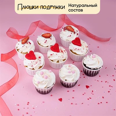 капкейки на 14 февраля