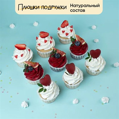 капкейки на 14 февраля