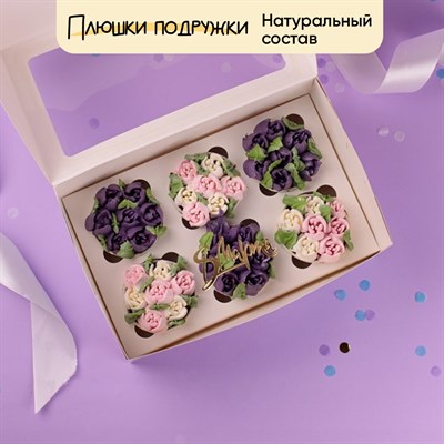 капкейки на 8 марта