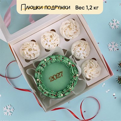 Бенто-торт и капкейки 2025