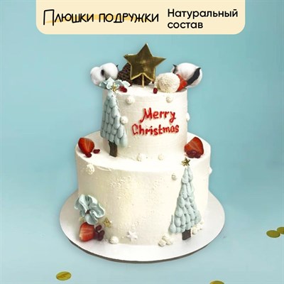Торт корпоративный Новогодний №6, 10 кг