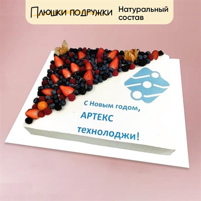 Торт корпоративный с логотипом №7, 10 кг