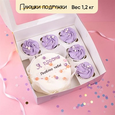 Бенто-торт и капкейки Я просто...Люблю тебя!