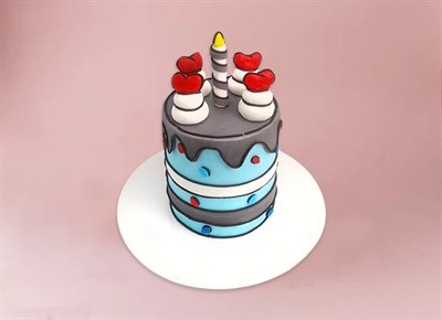 Торт Комикс HAPPY BIRTHDAY №2 Торт Комикс HAPPY BIRTHDAY №2