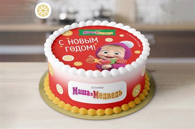 Торт Подарочный Маша С Новым Годом! 2кг