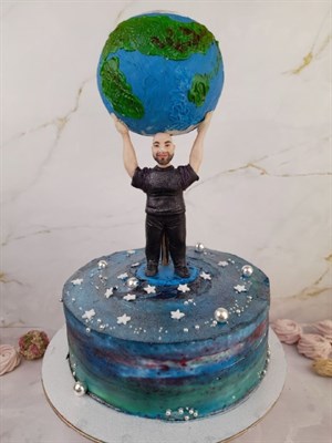 Торт Земля круглая