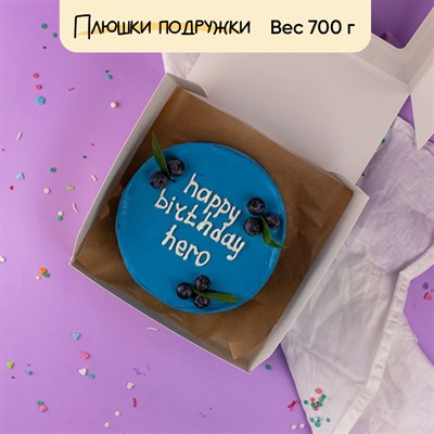 Бенто-торт мужчине Happy birthday hero Бенто-торт мужчине Happy birthday hero
