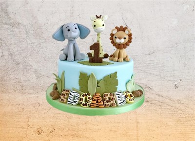 Торт подарочный Львёнок и его друзья