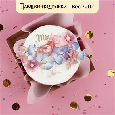 Бенто-торт цветы Гортензии Бенто-торт цветы Гортензии