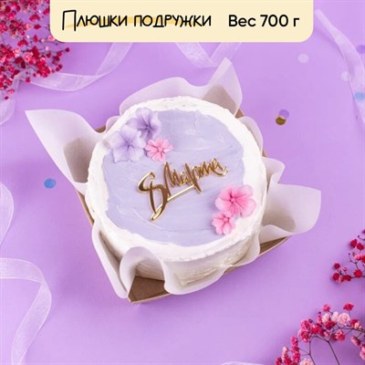 Бенто-торт 8 марта Ванильная нежность