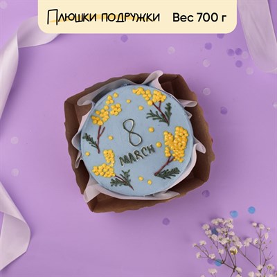 Бенто-торт на 8 марта Мамина мимоза Бенто-торт на 8 марта Мамина мимоза