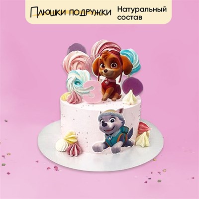 Торт подарочный Щенячий патруль girl Торт подарочный Щенячий патруль girl