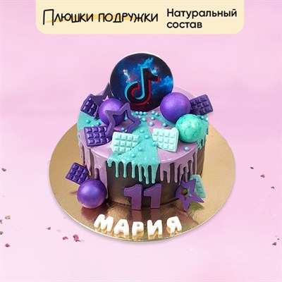 Торт подарочный Звездный тик-ток Торт подарочный Звездный тик-ток